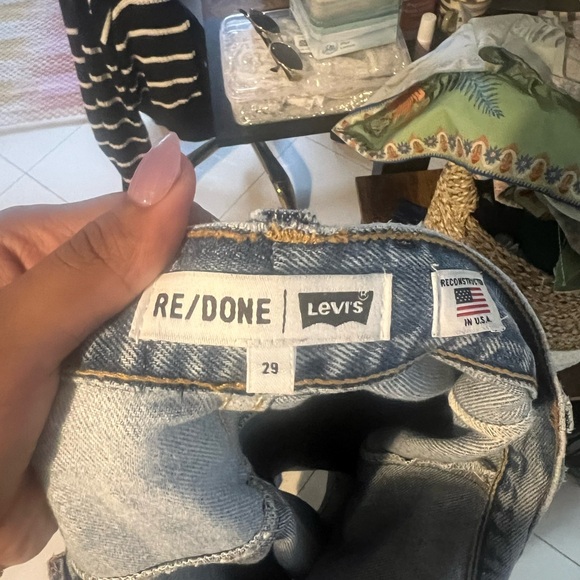 RE/DONE patchwork bootcut jeans - Picture 4 of 5